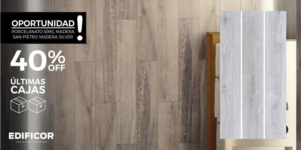 edificor's tweet photo. 🎉¡Gran oportunidad en #Edificor!🎉
Porcelanato #SanPietro Madera Silver
¡40% de descuento! 🤑🙌
¡Últimas cajas! ¡No te lo pierdas!
Exclusivo venta telefónica 📱 351 305-2700 ó 351 394-9600 https://t.co/cTqissHFGb