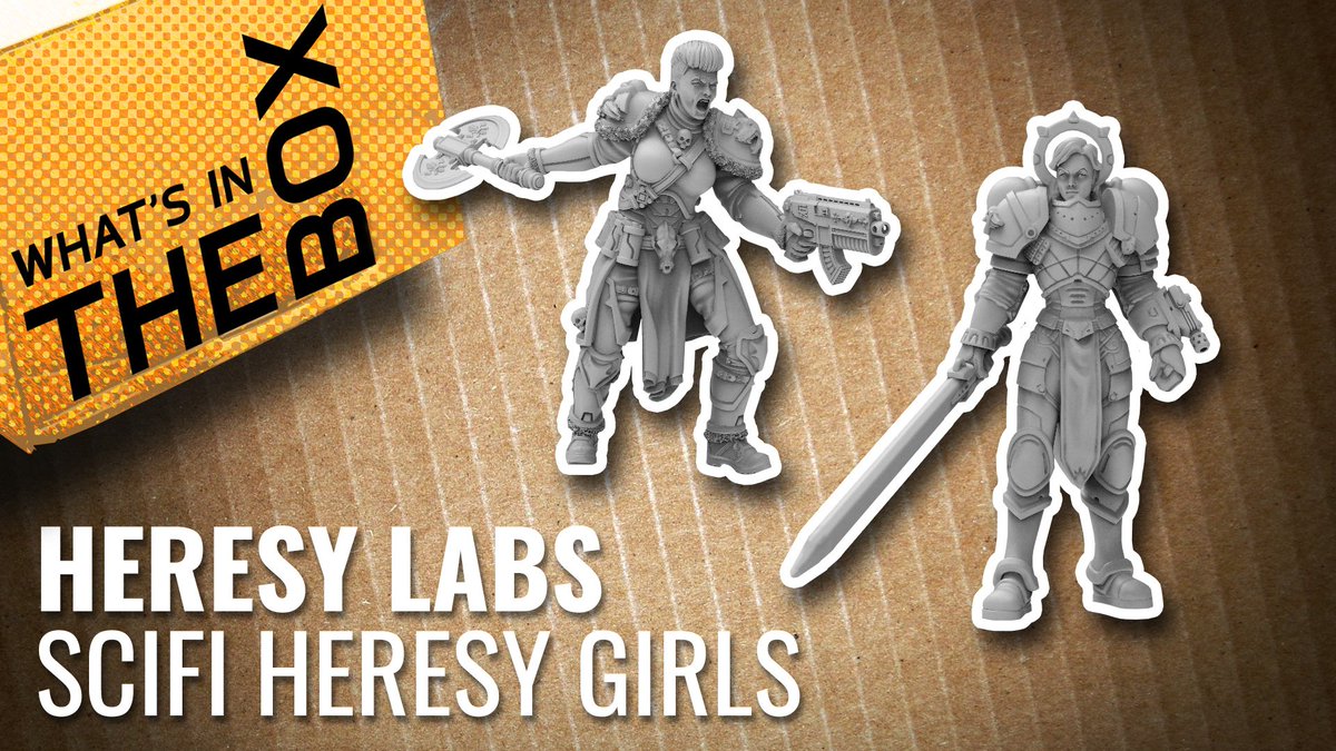 ontabletop's tweet image. Today we're looking at the #HeresyLab Sci_Fi Girls that were brought to life on Kickstarter last year - what games would you use them for? ow.ly/Bm3t30nNlsr