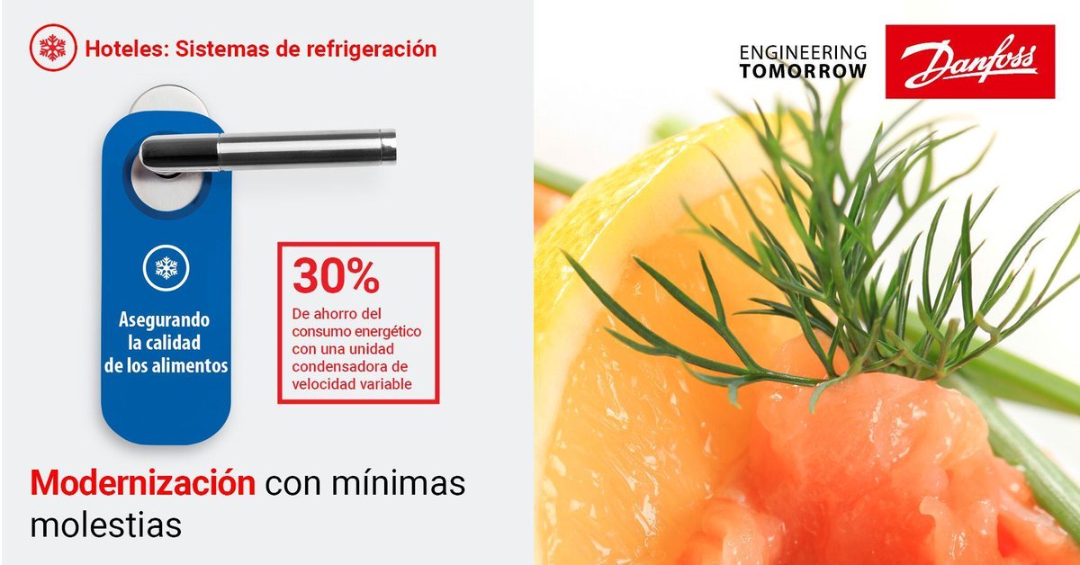 Danfoss_Iberia's tweet photo. Descubre los productos y soluciones de #Danfoss para conservación de alimentos en #hoteles 
Visitar nuestra página web:▶️ https://t.co/pBY71DQuW2
#hoteles #conservacióndealimentos #hosteleria https://t.co/GQPGQa1gZi