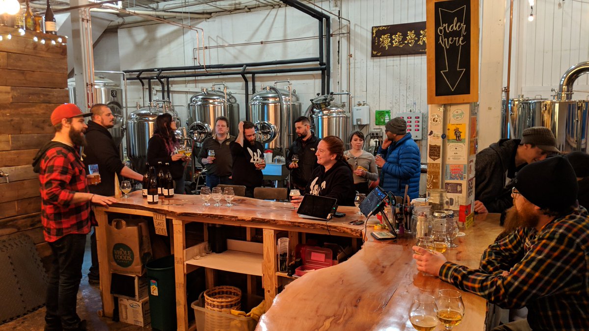 Our #SaturdaySuds tour on Saturday morning departs from <a href="/TrinityBrew/">Trinity Brewhouse</a> and visits <a href="/LongLiveBeerRI/">Long Live Beerworks</a> (3 years old), <a href="/ButtonwoodsBrew/">ButtonwoodsBrewery</a> (1-year-old), and <a href="/SmugBrewing/">Smug Brewing Co</a> (only a couple months old). Tickets are just $70/pp all-inclusive, therhodeislandbrewbus.com/activities/sat…