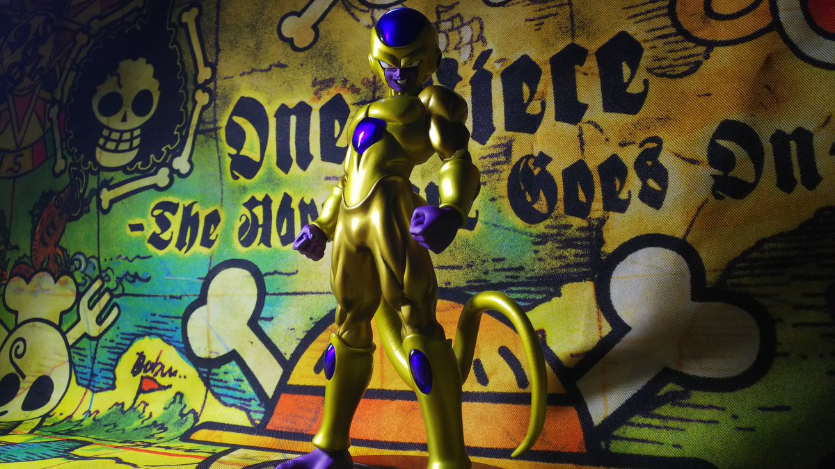 かっちゃんキャッチャー お引っ越し A Twitter Dimension Of Dragonball D O D Golden Freeza 金色に輝く悪の帝王フリーザ 2色のゴールドにて造り分けられたボディは 思わず息を呑む程の美しさ 自由に動かせるボールジョイント式の頭部と2種類の表情により