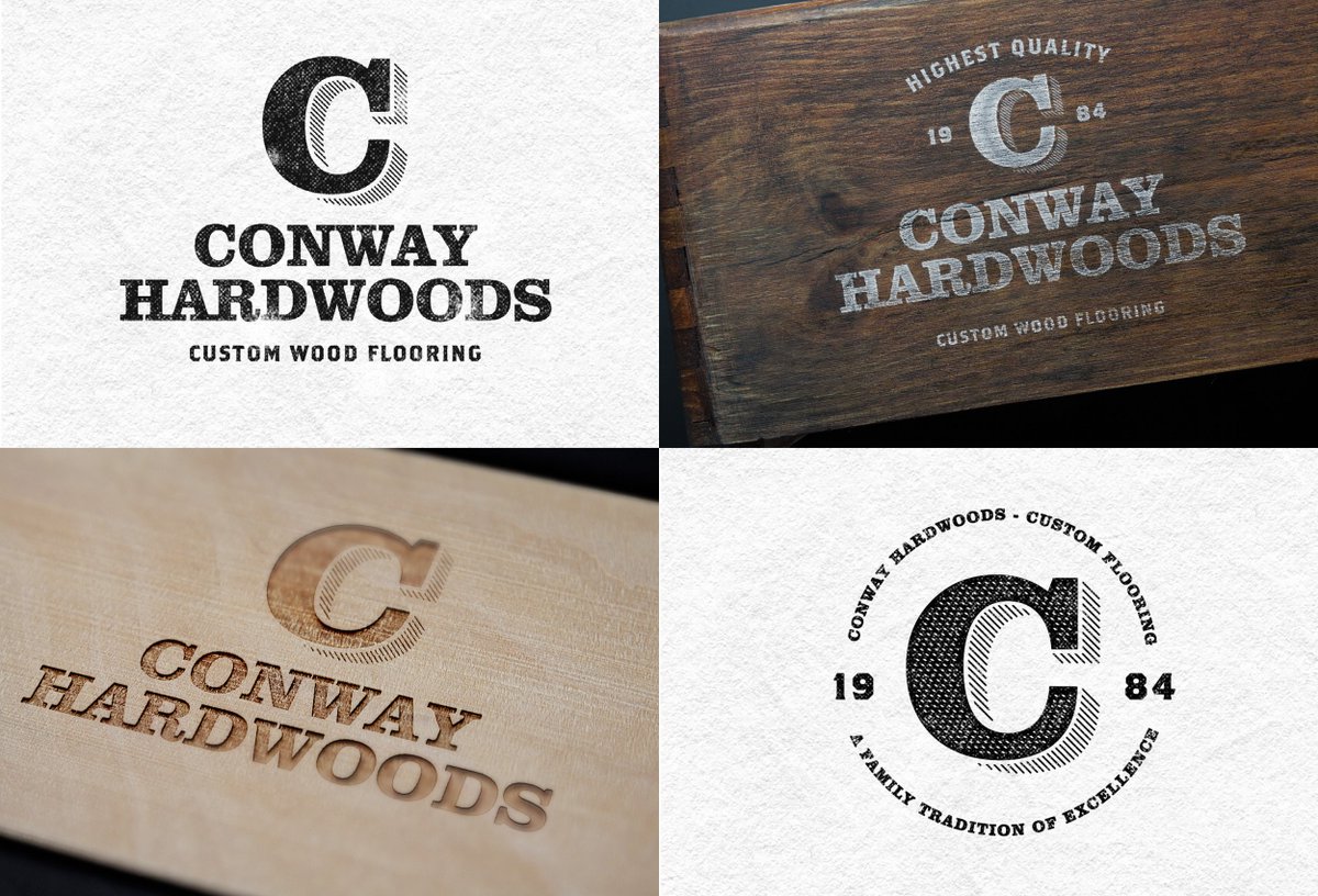BrandNewCreativ's tweet image. Rebranding project for Conway Hardwoods. It was time to embrace the modern marketplace while staying true to the heart of the brand - holding on to the essence, heritage, people and craft. 

#bncloves #conwayhardwoods #bncprojects #brandidentity #graphicdesign #design