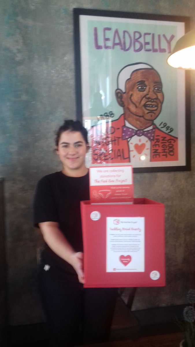 redboxprojectw1's tweet photo. #FridayMotivation 2nd box of the day @leadbellysbar now hosting a #RedBox supporting the young people in #Rotherhithe #Bermondsey #Southwark.
@ilovese16 @SE16Hour 
#KindnessMatters 
#EndPeriodPoverty 
@redboxselondon 
@RedBoxProject
#CommunityMatters https://t.co/Uy3pMiDUsi