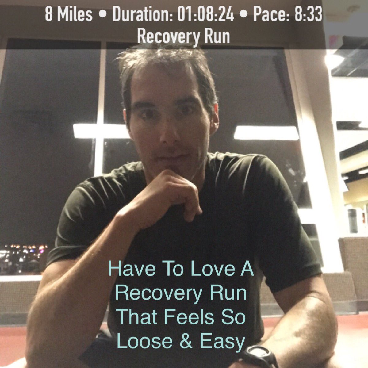 A very simple #recoveryrun or #runrecovery Either way, it was a feeling of loose legs and relaxed lungs. Bring on the #longrun tomorrow. 👍👊👀 #wearetherunners #instagramrunnera #runlong #runselfierepeat #runnh #runforlife #runshots #runningmakesmehappy #runnershigh