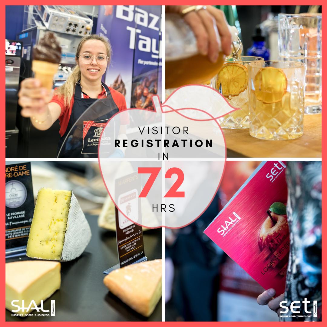 [COMING SOON] Mark your calendars! Visitor registration for this year's #SIALCanada is opening on February 25th! 🍎 Are you ready for the next food revolutions? What do you think will be trending this year? bit.ly/2to2jlu