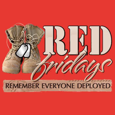 AccentAlarms's tweet photo. #RedFriday Remember Everyone Deployed today.  #USNavy and all the other branches of the military. https://t.co/YIUgADgAPp