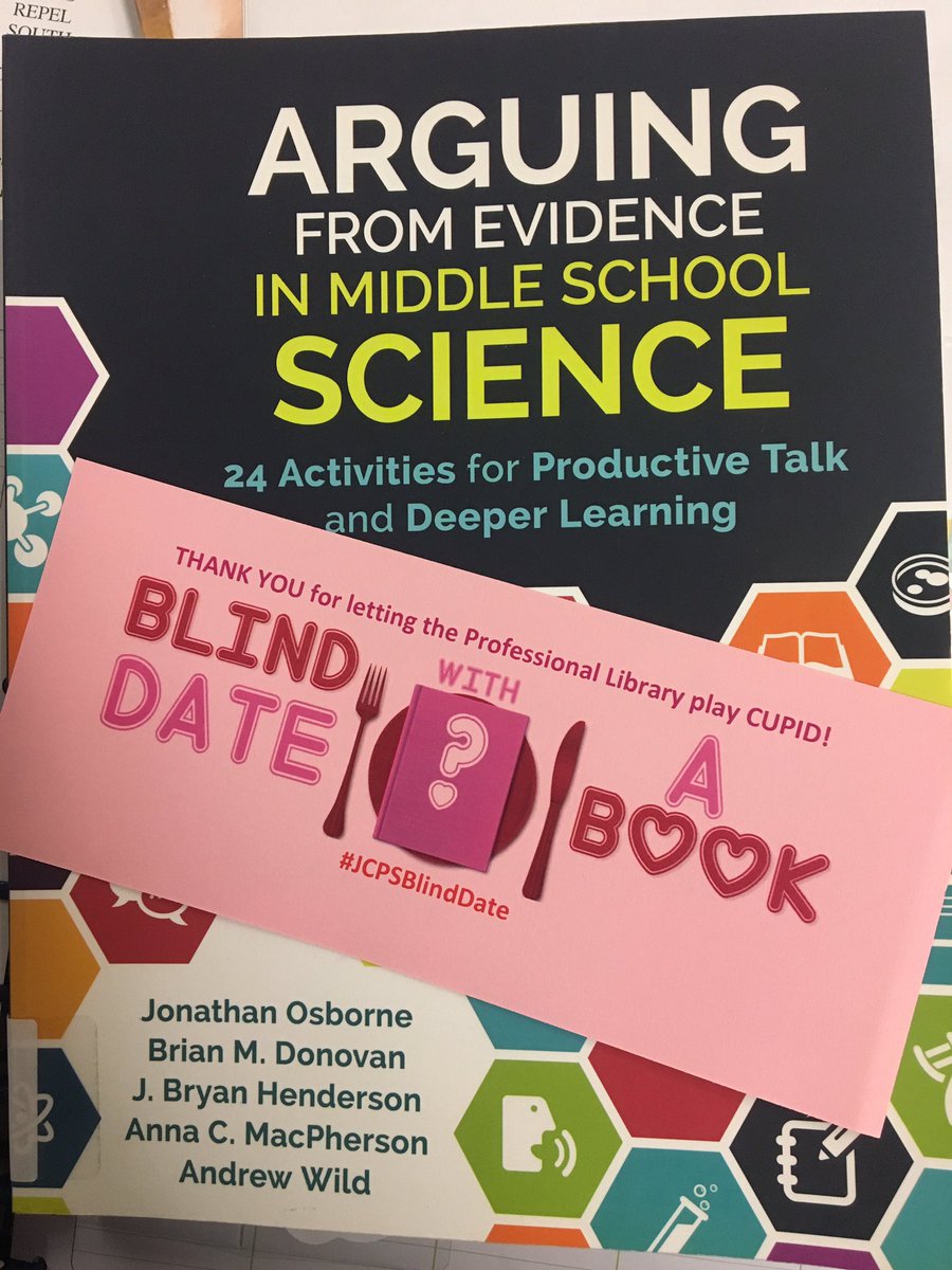 drakescience8's tweet photo. #JCPSBlindDate @ConwayMSLibrary https://t.co/Gn49fgMttw