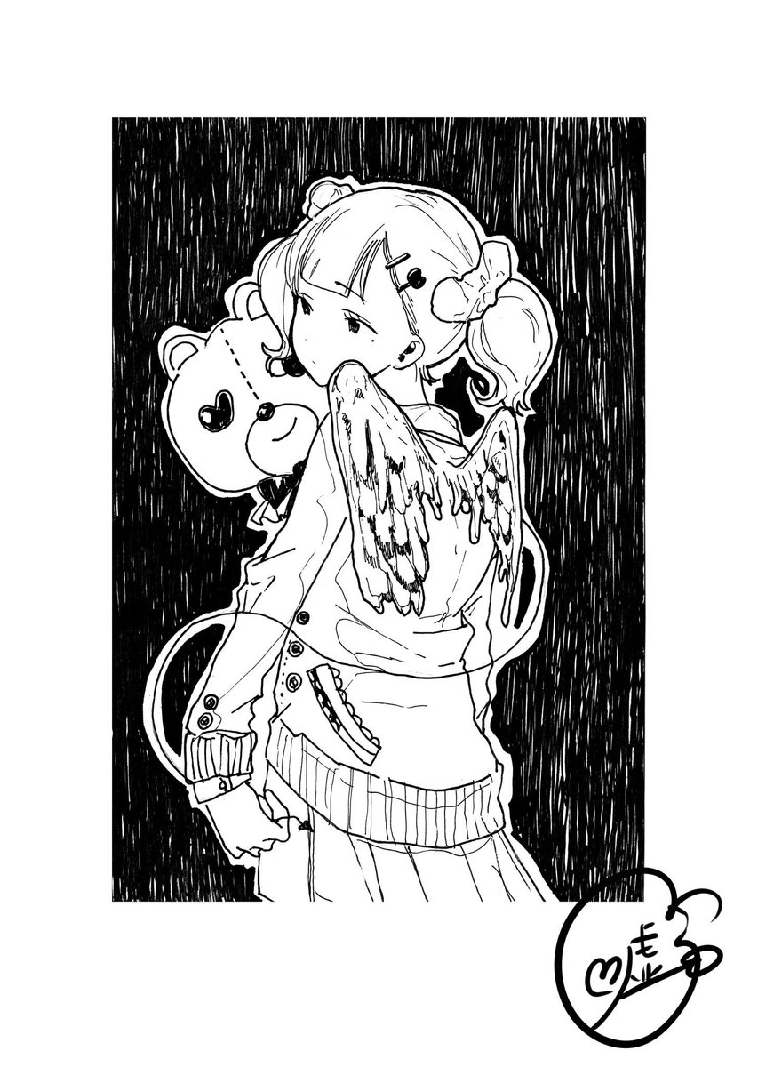 #私の絵柄が性癖に刺さる人に届いてほしい 生きるの下手な女の子と線フェチです!少しでも多くいろんな人に見てもらいたいー!よろしく!