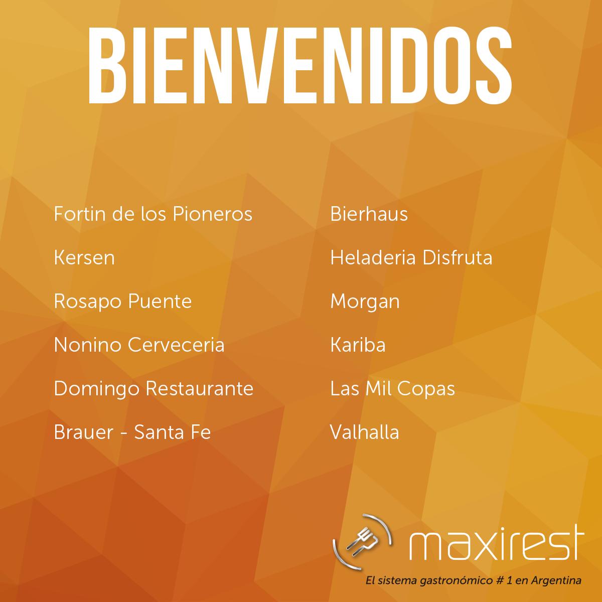 Maxirest's tweet photo. Orgullosos de saludar a los más de 100 usuarios que se suman mensualmente a #MaxiREST
Si ya tenés un #restaurante o estás por abrir uno, solicitá un demo y descubrí por qué somos #ElSistemaGastronómico #1 en Argentina. https://t.co/mwdUyZTYN9