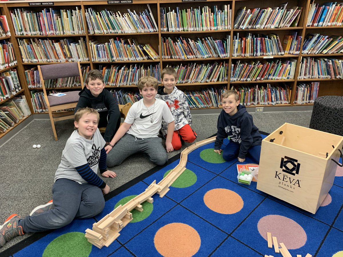 Keva plank building with friends!