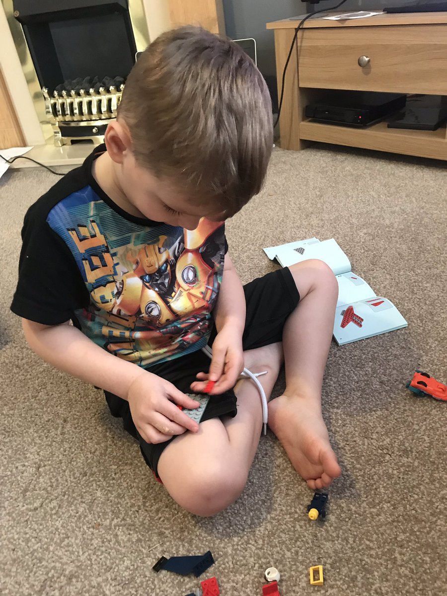 RowlesEmily's tweet photo. Following instructions to build his Lego. #lovelego #building #perseverance #completedeventually #spenthours https://t.co/9A9crFhSRo