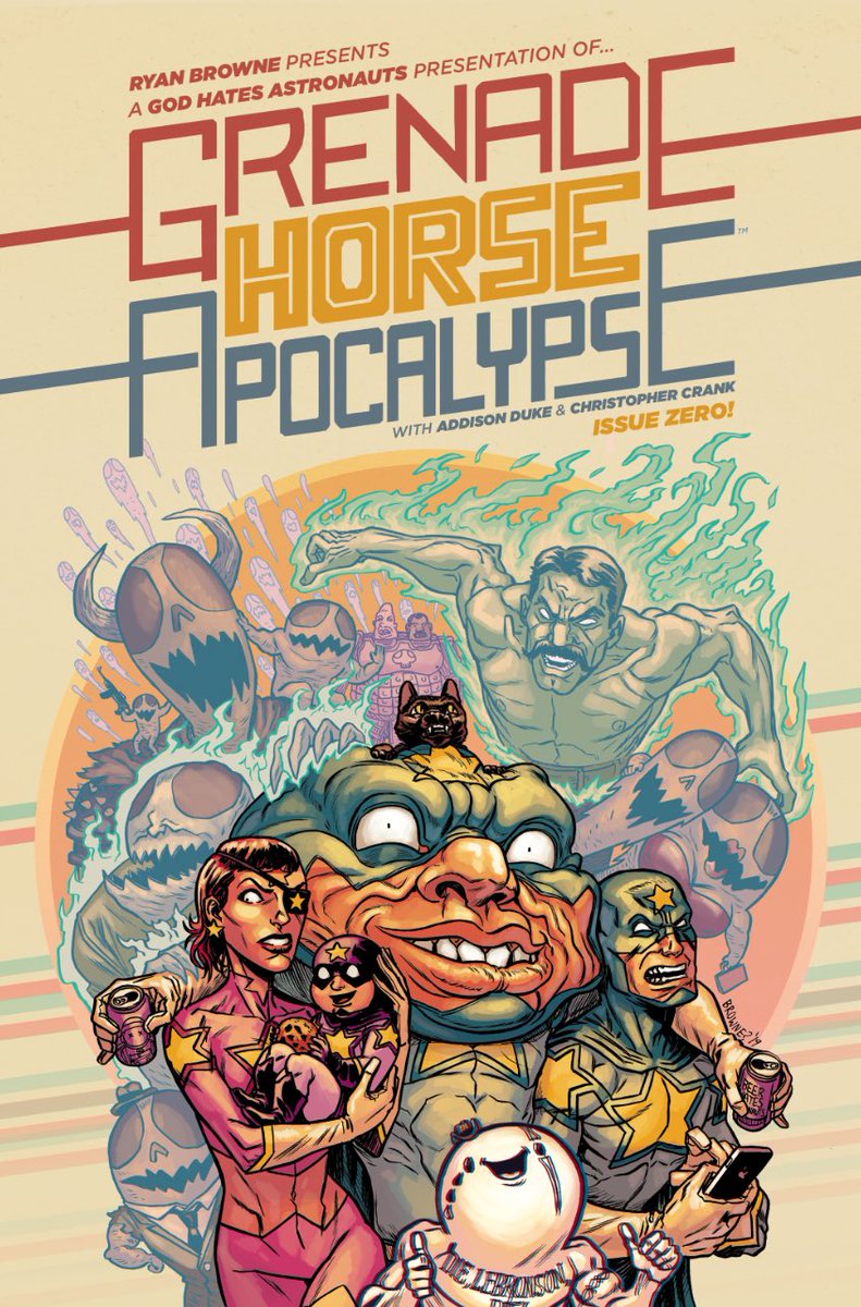 Next week! The Grenade Horse Apocalypse begins! 
#godhatesastronauts #grenadehorseapocalypse #gha #comics #comiccoloring #ncbd
