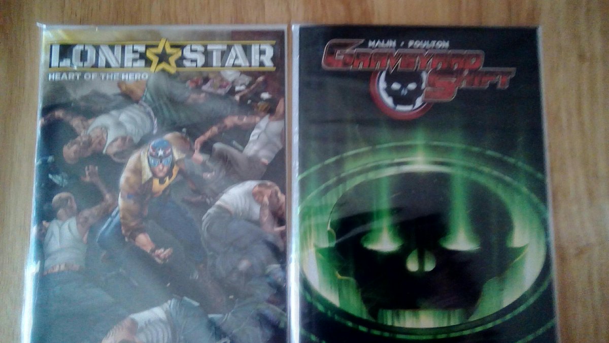 ohnoDavezilla's tweet photo. Thanks to @JonMalin and @AbacusMike. Incredible books!! #FixingTheIndustry #MakeComicsFunAgain https://t.co/NRc7CN2FS9