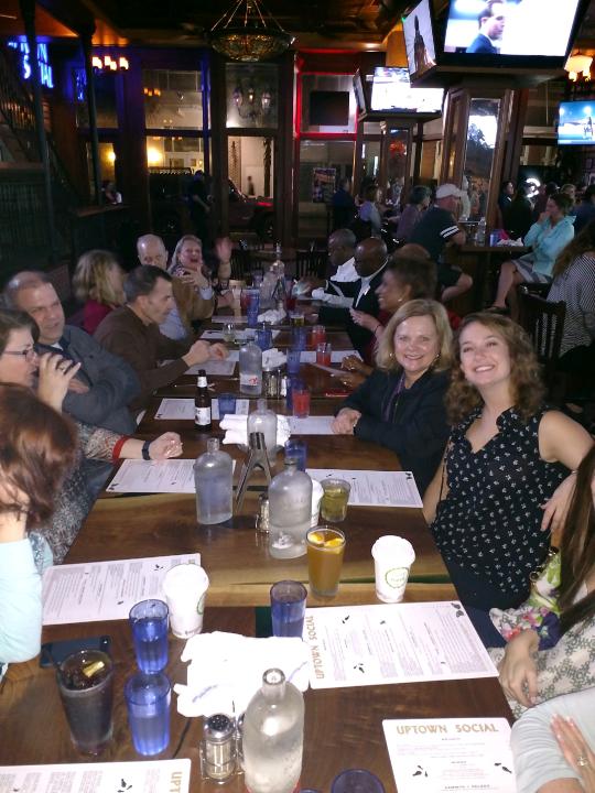 SCSHRM's tweet photo. Dinner at Uptown Social on King St. - Charleston, SC https://t.co/YtHMxVh31w