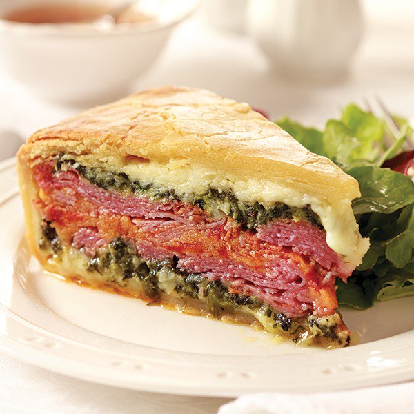 ImpromptuG's tweet photo. Our Italian Torta is one of our Best Sellers. Pair with a salad for a delicious dinner or brunch, the possibilities are endless with this versatile dish. https://t.co/7KUZCgaAQr https://t.co/fQEUZxvHWQ