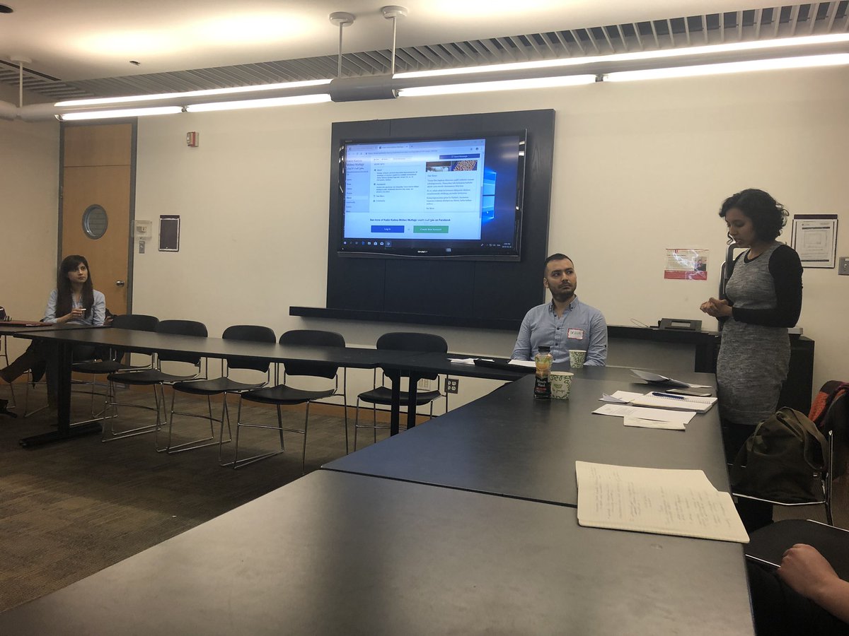 GLRC_York's tweet photo. Talking about global mobilities - race and gender perspectives at the GLRC symposium with @yorkuniversity @YorkULAPS students: Orhun Gündüz & Huda Masood #GlobalMigration #WorkandLabour https://t.co/GtCAa4zvzT