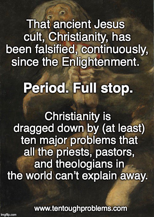 DavidMadisonPhD's tweet photo. #atheist #AP666 #FactsNotFiction #FreeThinker #Secular #Fiction  #science #exchristian #exevangelical My book is an easy-to-engage tour of 10 of Christianity’s big problems. I'm ex-clergy who saw thru it all, became an atheist. PhD in Biblical Studies. https://t.co/Lr9QwdMqlN https://t.co/ryQCEFmdyt