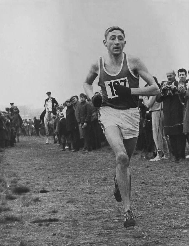 Ronhill_UK's tweet image. Good luck to all those taking part in the National Cross Country Championships tomorrow!
Here is Ron taking 1st place back in 1966 (Sheffield) &amp;amp; 1968 (Sutton Coldfield) running for the Bolton United H &amp;amp; AC 🏆 #Ronhill #NationalXC #MuddyRun