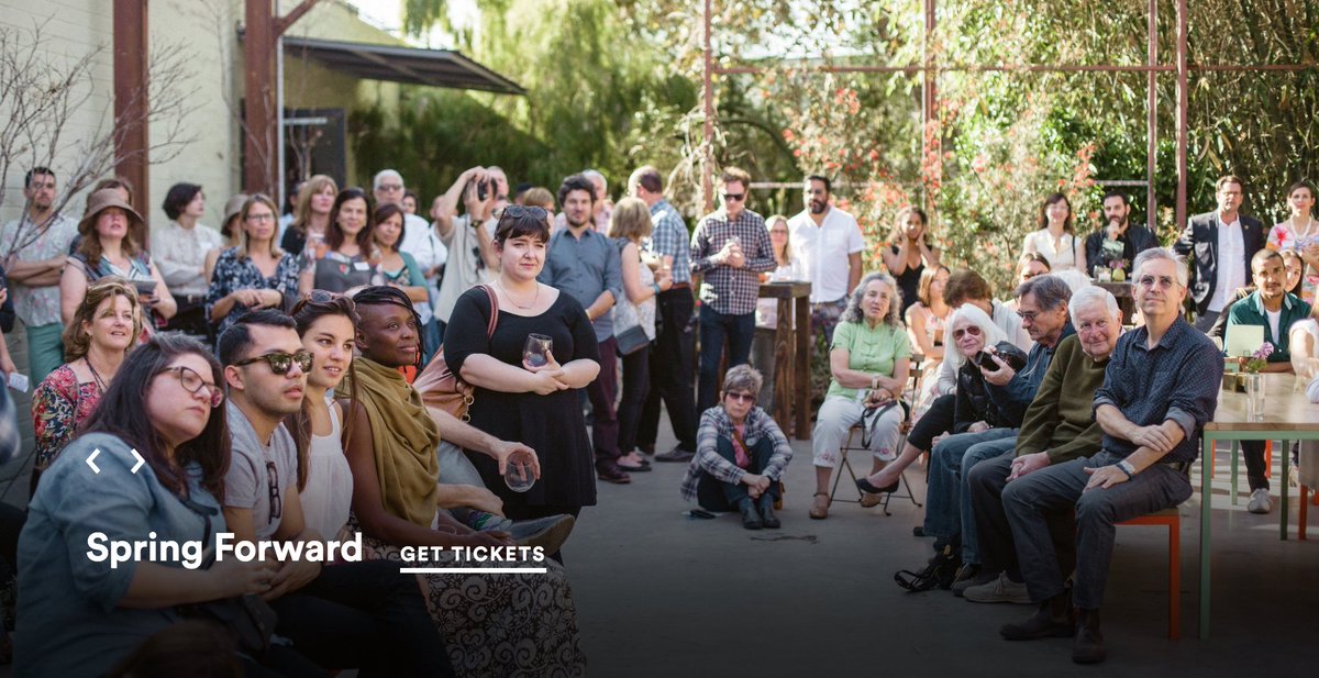 clockshopla's tweet photo. Join us for #SpringForward2019,
a benefit for Clockshop
Sunday, 3/10, 3-5pm
Music, food, & wine
Honoring @CAStateParks’ Sean Woods, Stephanie Campbell, & Luis Rincon + @vpam_arts’ Pilar Tompkins Rivas.
Tickets https://t.co/AR50cL2Qy4
#LosAngeles #LARiver #ClockshopLA https://t.co/lrJuImKUuA