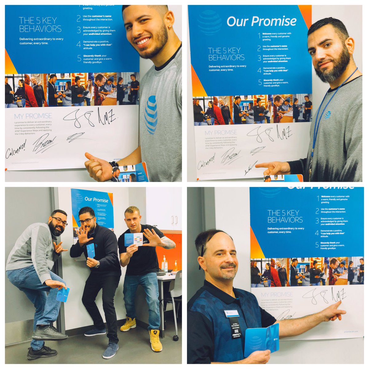 Team Burlington believes in the best customer experience!!!  #OurNE #OurPromiseNE @SeanParkinson82 <a href="/J0seSalazar/">Jose Salazar</a> <a href="/BrianRsales/">Brian R.</a> <a href="/migzz86/">Miguel Gutarra</a> <a href="/WilliamGStovall/">William Stovall</a>