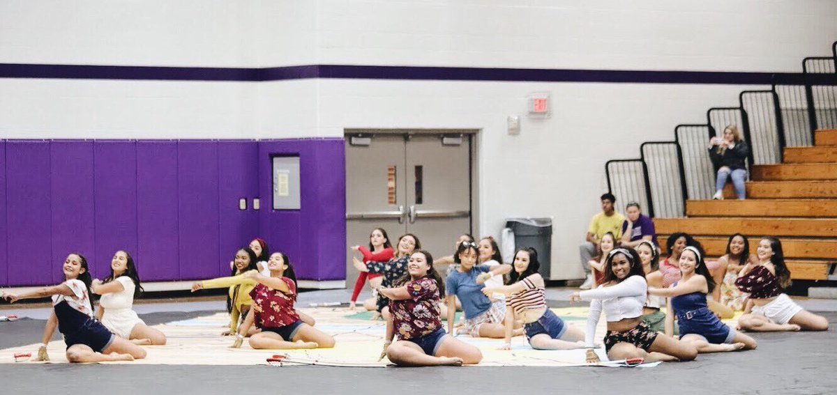 Come support the Colorguard @ Tompkins tomorrow! The JV performs at 4:30 &amp; the varsity performs at 8:00 ((: