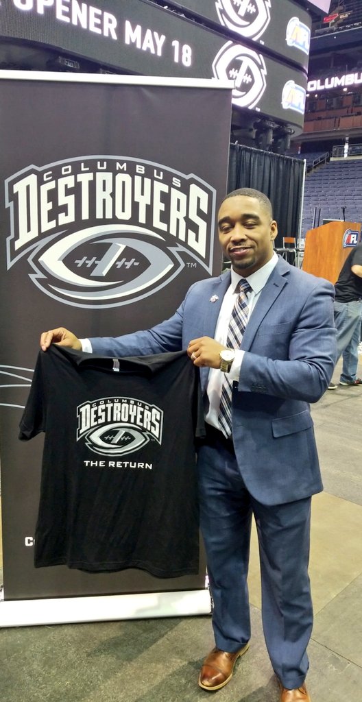 JawsCEOQB's tweet photo. Arena Football is back in Ohio! @ColumbusAFL @OfficialAFL #AFL2019 https://t.co/YwXKbsNVbz