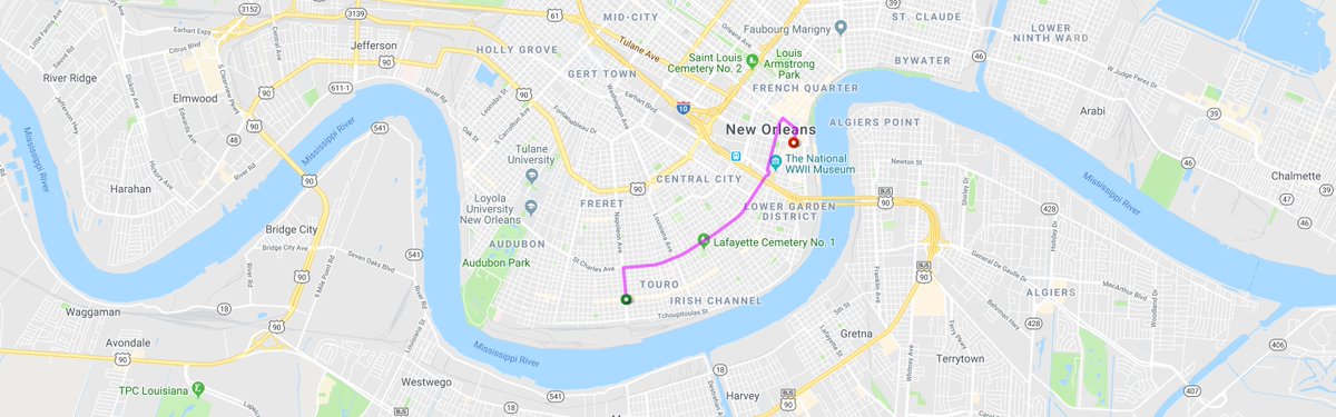 Tonight #KreweOfOshun and the #KreweOfCleopatra will be rolling right in front of the hotel! Parade starts at 6pm, but since we are towards the middle of the route, expect it to pass about 1 - 1 &amp; 1/2 hours after start time. More information on the route: buff.ly/2tHrmAt