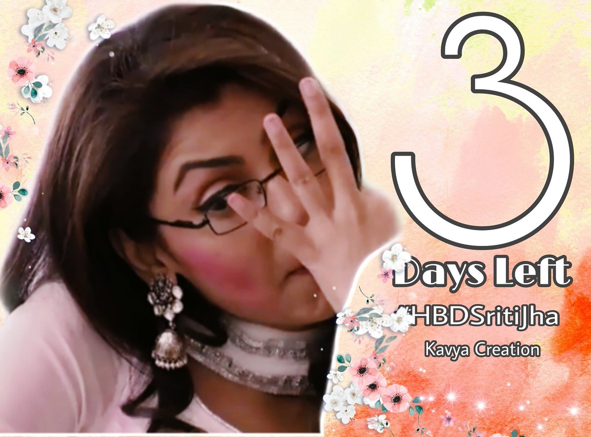 kavyafuggi's tweet photo. Advance Happy birthday ❤️❤️🤗🤗😘😘 @sritianne  #03DaysLeft #HBDSritiJha #Feb26th #KKB #Pragya #cheshmish #Fuggi❤️❤️😘😘 #Hawahawai #KavyaCreation https://t.co/M1mHfjHhsM