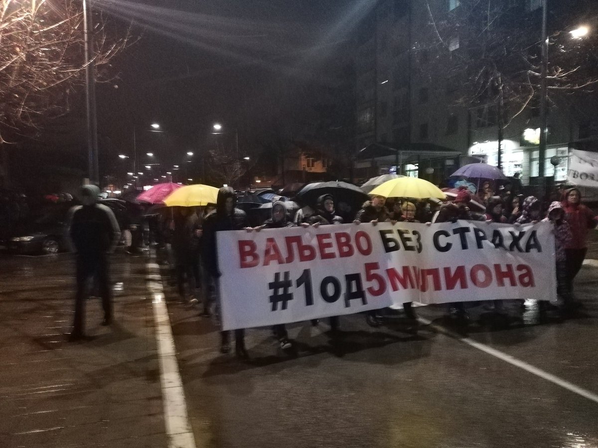 slobaciric's tweet photo. I po kisi... Valjevo, petak 22. februar 2019. https://t.co/mtvQ9JMAuj