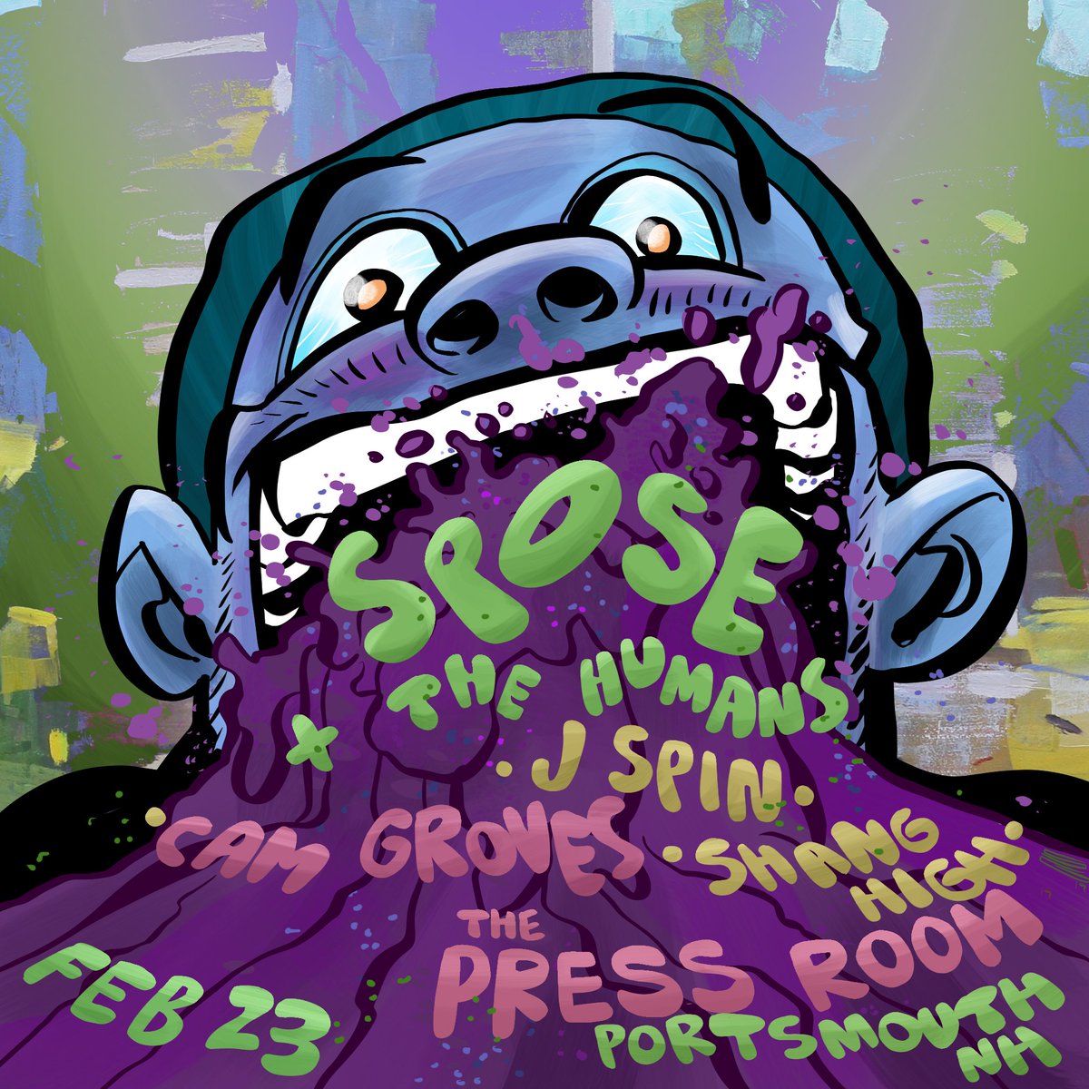 Portsmouth NH tomorrow night! Tix at Sposemusic.com