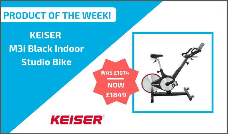 We have a new Product of the Week offer for you, the @Keiser_UK M3i Black Indoor Bike.

NOW £1,849

ukgymequipment.com/cardio-machine…