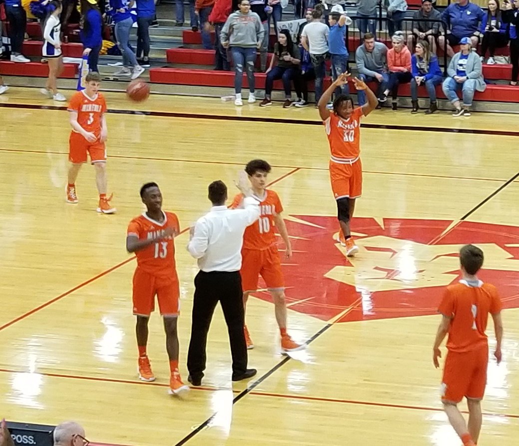 coach_LB1's tweet photo. Congrats to our Jackets on becoming Area Champs!! Great DEFENSE and great EFFORT!! Proud of you guys! On to round 3! #COMPETE #EAT #CutThoseNets https://t.co/glLbrUmHdU