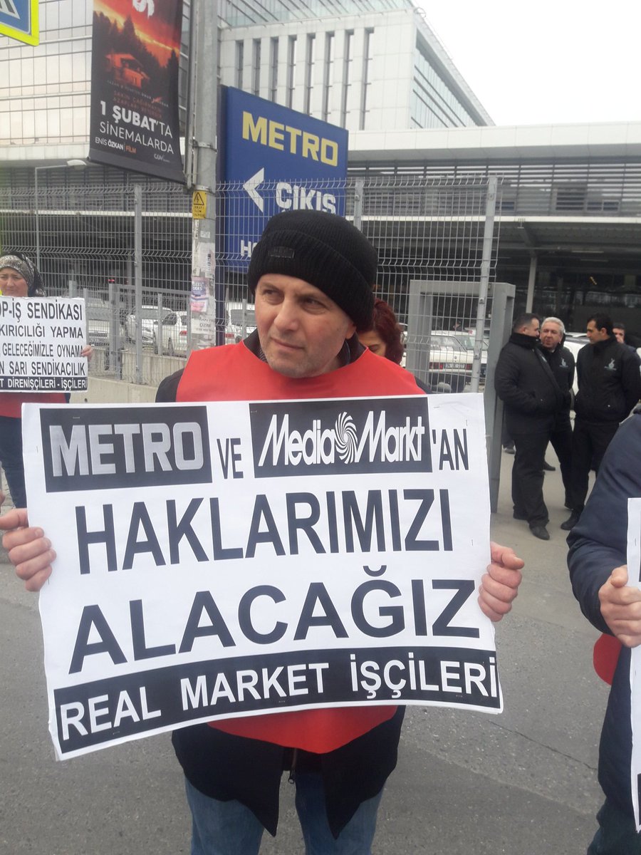 Haklarını alacaklar
#İşçiDüşmanıBOYKOTMetroMarket