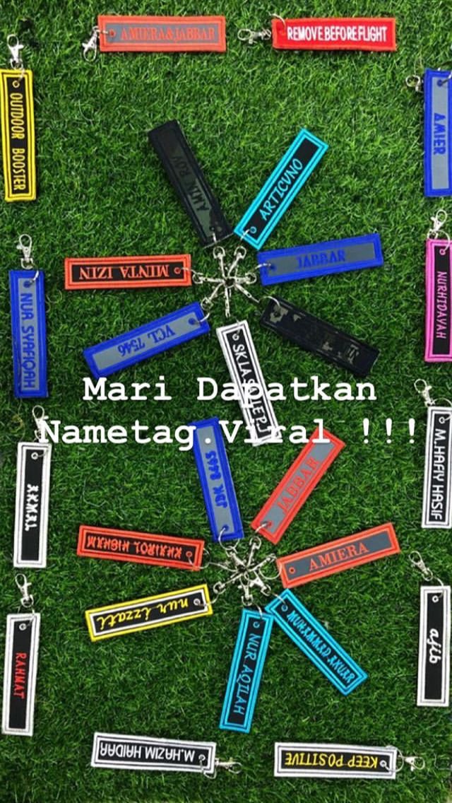 Ftnsyhra's tweet photo. RM12 je guys! Macam macam boleh buat 😍

Sesuai untuk :
-Kunci motor/kereta
-Tag nama
-Konvoi
-Letak di bag 
-Keychain
-Keychain Couple 
-Hadiah untuk pasangan
Dan pelbagai lagi kegunaan 😍

Berminat boleh whatsapp 0192307355 atau tekan link https://t.co/IwXoVSaVHI 😍 pls RT https://t.co/0kH8wxwv9t