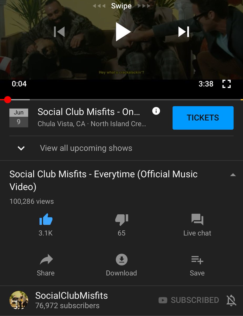 100k first week on YouTube first week, That’s a huge deal for us. Thankyou to everyone who watched. 😭😭😭