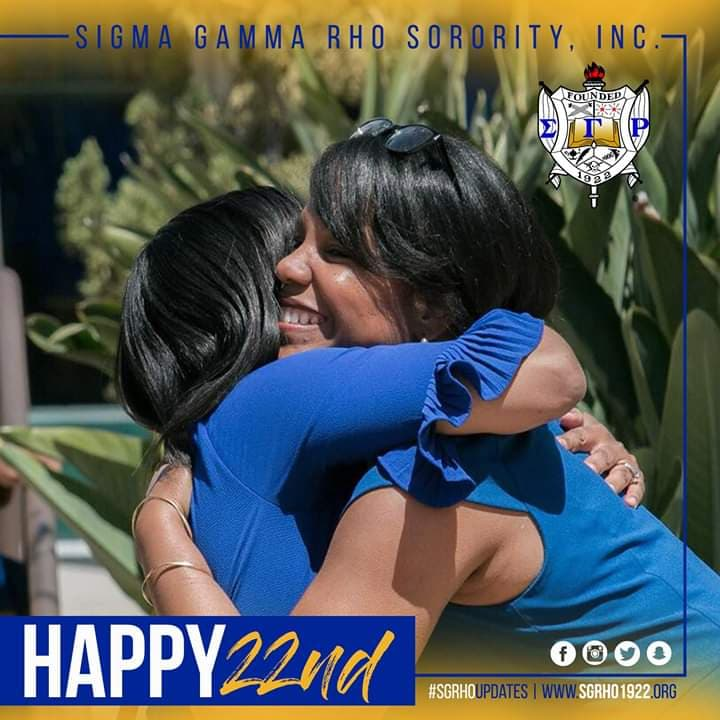 als_sgrhos's tweet photo. Happy 22nd!
Experience the love and joy of sisterhood.
#SigmaGammaRho #ALSRHOcks https://t.co/2Sfsp9NDsL