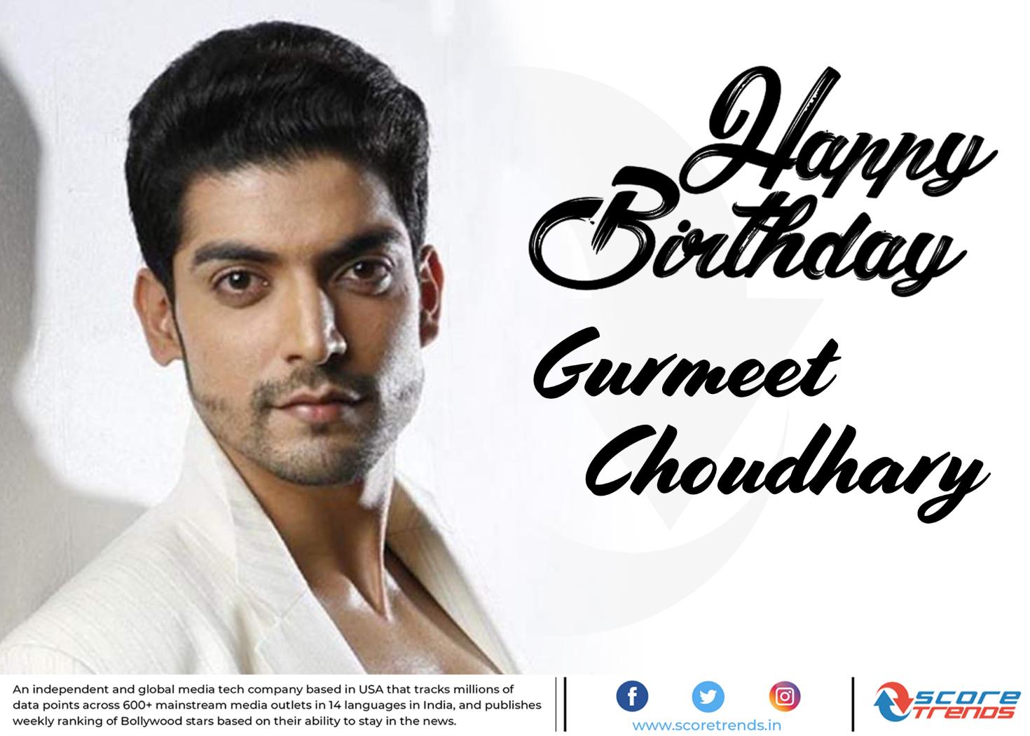 Score Trends wishes Gurmeet Choudhary a Happy Birthday!! 