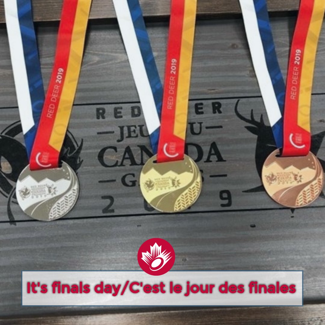 ringettecanada's tweet photo. It’s finals day at the 2019 Canada Winter Games in Red Deer. 
.
C'est le jour des finales aux Jeux d’hiver du Canada 2019 à Red Deer. 
https://t.co/2BLYU6n9UF

Bronze: 15:00 – MB vs. BC
Gold: 18:00 – QC vs. ON
(all times MST)
#CWG2019 #JDC2019 #CGRingette #ringette #ringuette https://t.co/swRkc76Ri5