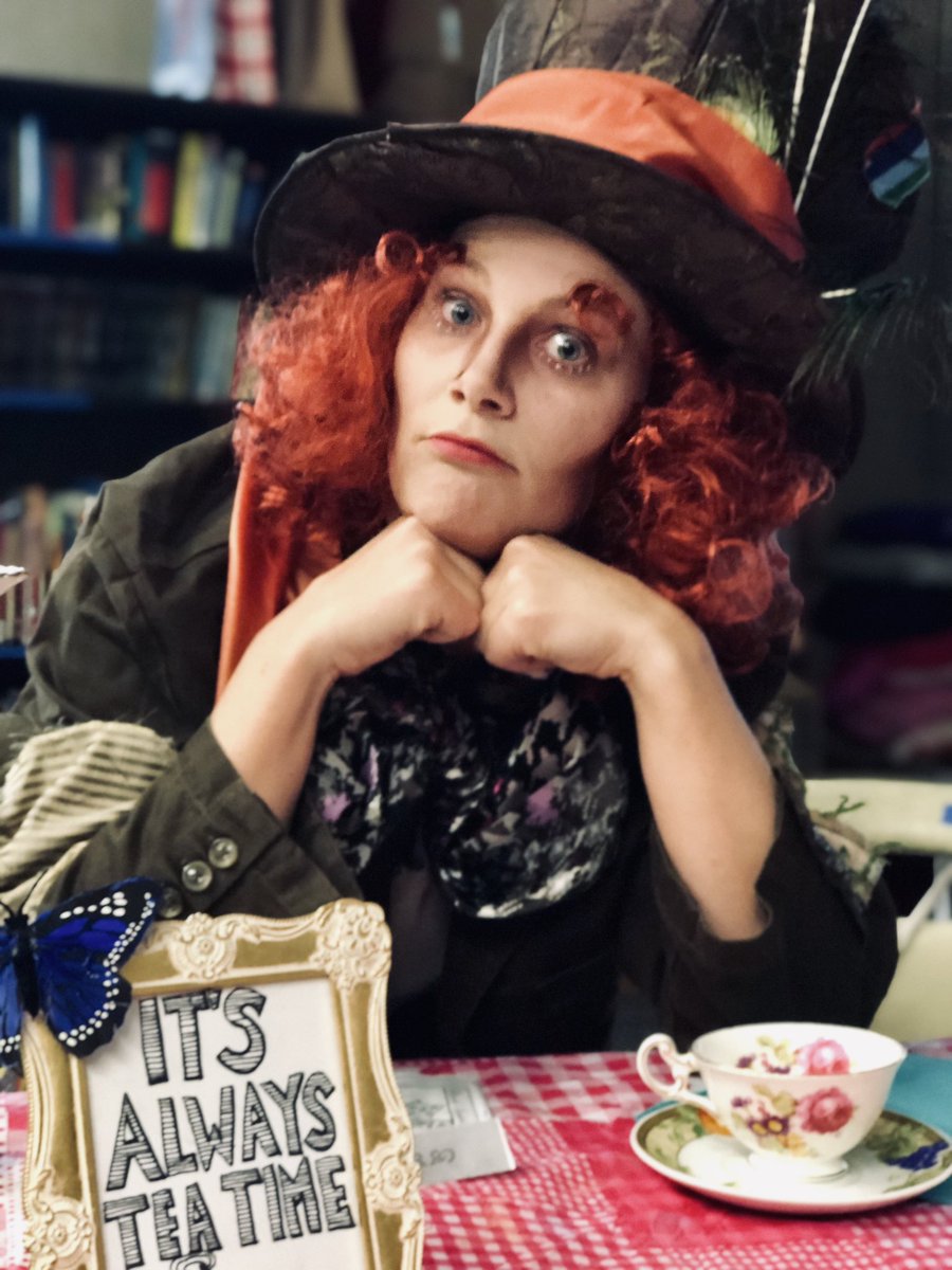 MsVilladsen's tweet photo. My hook for the evidence and investigation science unit- an Alice in Wonderland themed murder mystery party! #wereallmadhere #myteacherisweird #teatime #learningisfun #grade6 @JohnJohnnydepp https://t.co/Fy81uBi2mZ