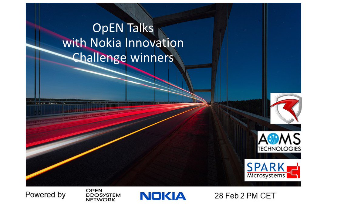 EcosystemOpen's tweet photo. We are very glad to welcome NOIC challenge winners on @EcosystemOpen Talks: Fares Mubarak from @SPARKmicro, Alex Cowan from @razorsecure  &amp; Amir Azhari from @AOMS_Tech.
 Join us on Feb 28 on 2pm CET.  Follow the link and save the date : 
 https://t.co/SmF6GbcRJ4 https://t.co/Y4tLJ7VMfh