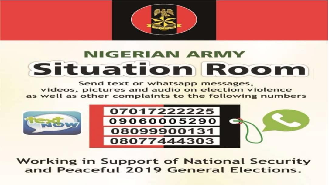 HQNigerianArmy's tweet photo. The Nigerian Army Situation Room
https://t.co/Oq867ozqyp https://t.co/Ml9ELMdile