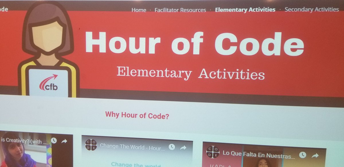 tranq084's tweet image. Blanton students started their Hour of Code. This is a much needed skill set for the future workforce as it helps inspiring students to take risk, discover a new way of thinking, and work in a team to solve problems. Awesome experience for our CFB students #cfbcodes #whycode