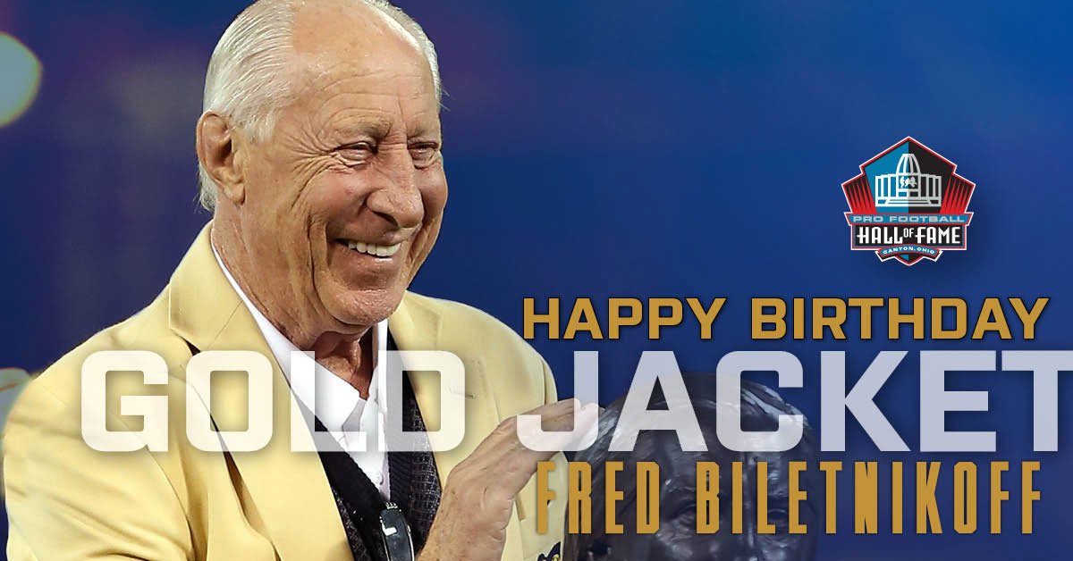 Happy Birthday Gold Jacket and legend Fred Biletnikoff! to wish him a happy birthday! 