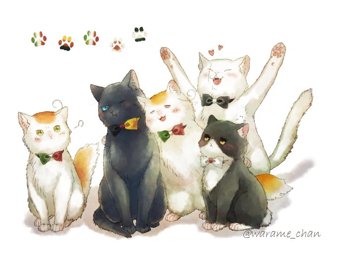 ねこたりあのtwitterイラスト検索結果 古い順