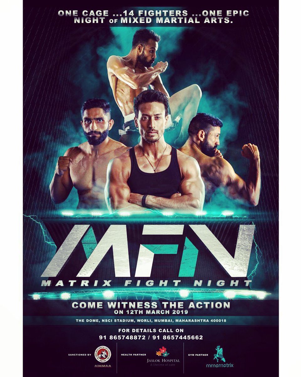 APMMA_net's tweet image. Matrix Fight Night has been announced in India! #IndianMMA #MMA #AsianMMA