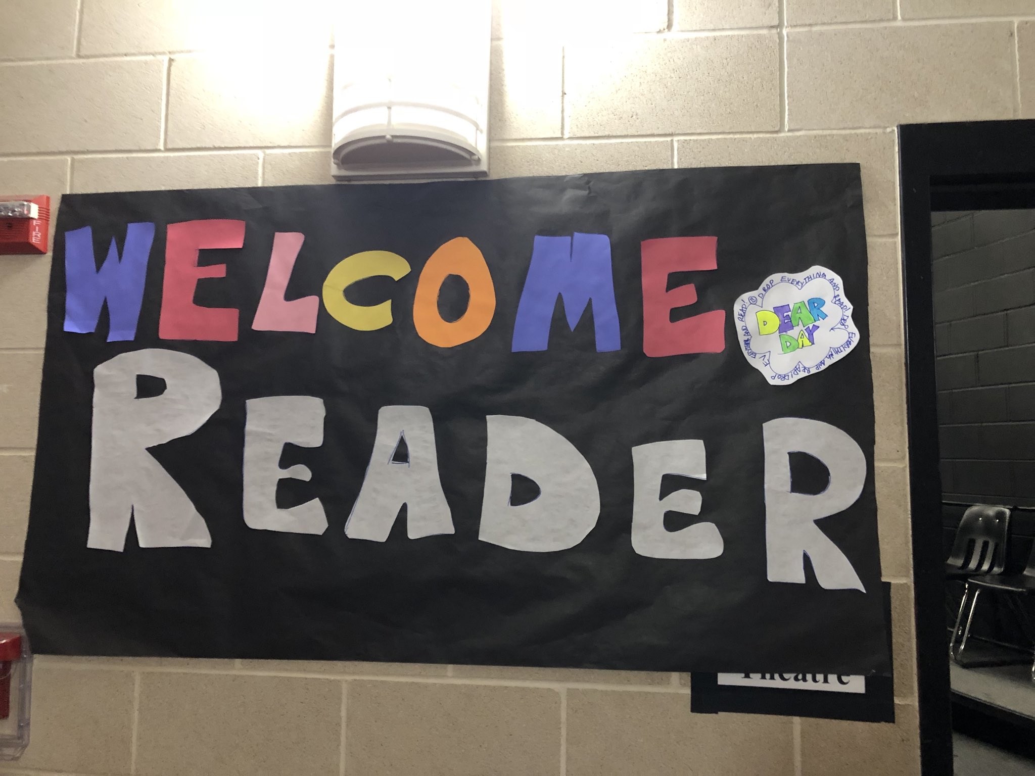 Coleman Jr. High on Twitter "We are ready for Dear Day! itsreadingtime…