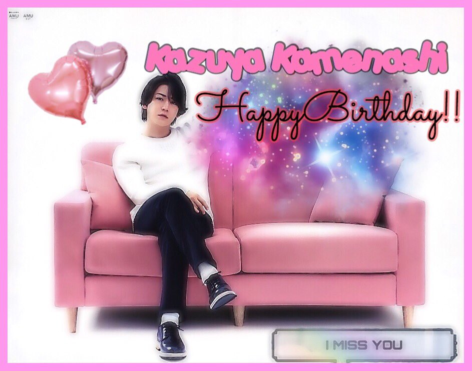   Kazuya Kamenashi 
Happy Birthday to you   33        (   *)  