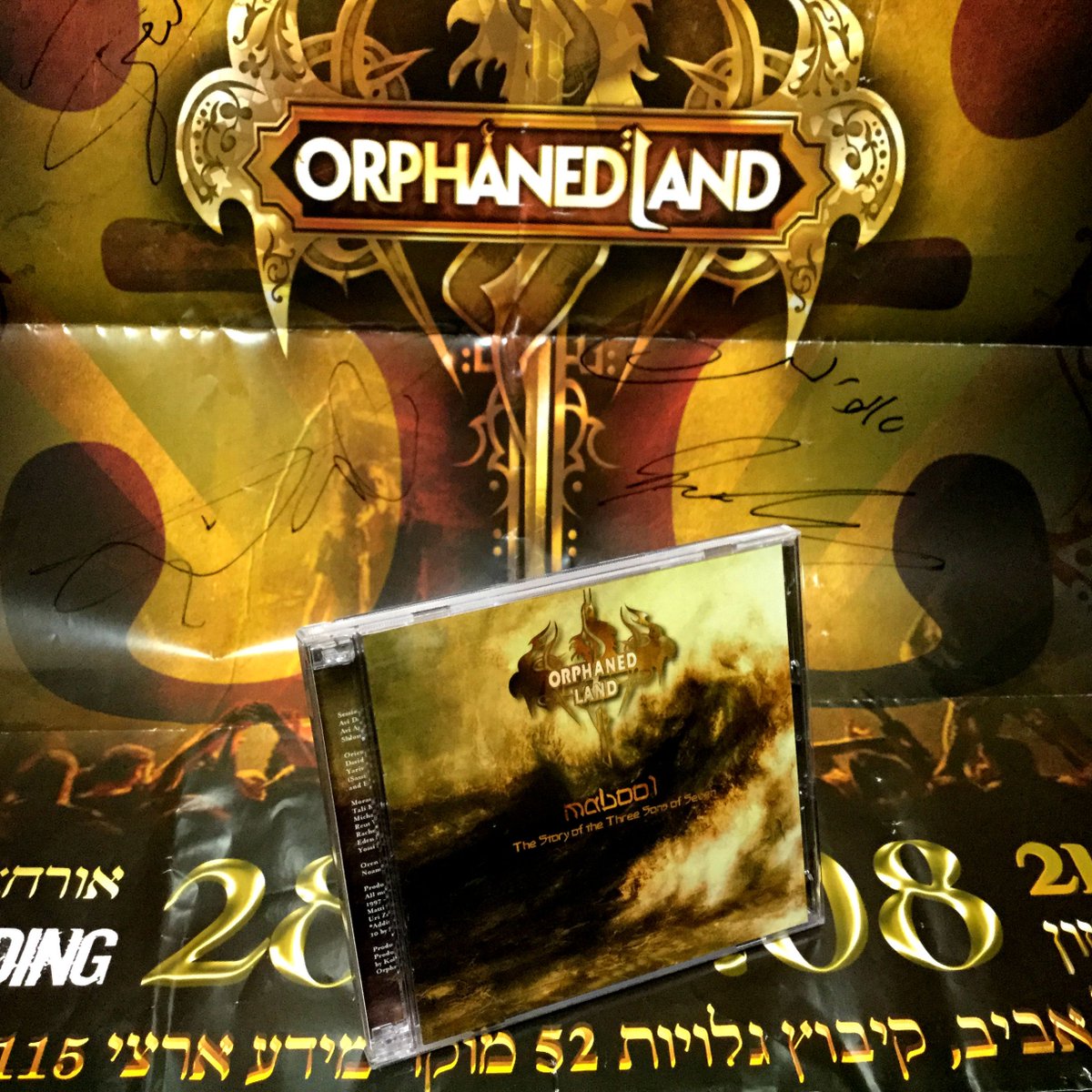 youcharist's tweet photo. 15th ANNIVERSARY!!!!!!!!!!!!!!!!!!!!!!!!!!!!!!!!!!!!!!!!!!!!!!!!!!!!!!!!!!!!!!!!!!

"Mabool - The Story of the Three Sons of Seven"
[February 23rd, 2004 MA,wiki]

#ORPHANEDLAND
#Mabool
#CenturyMedia
#KobiFarhi
#YossiSaharon
#MattiSvatitzki
#UriZelcha
#EdenRabin
#ShlomitLevi https://t.co/7bWTeI3aUT