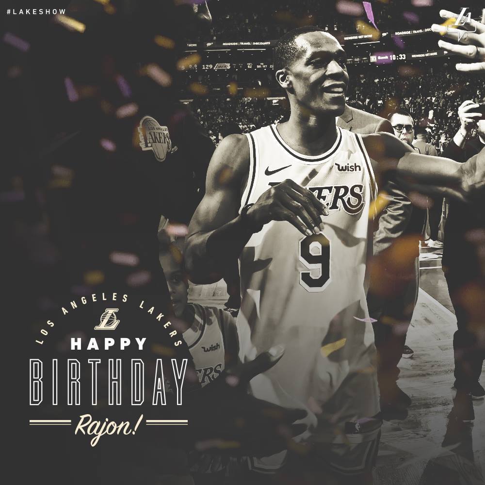 Join us in wishing Rajon Rondo a very happy birthday!!  