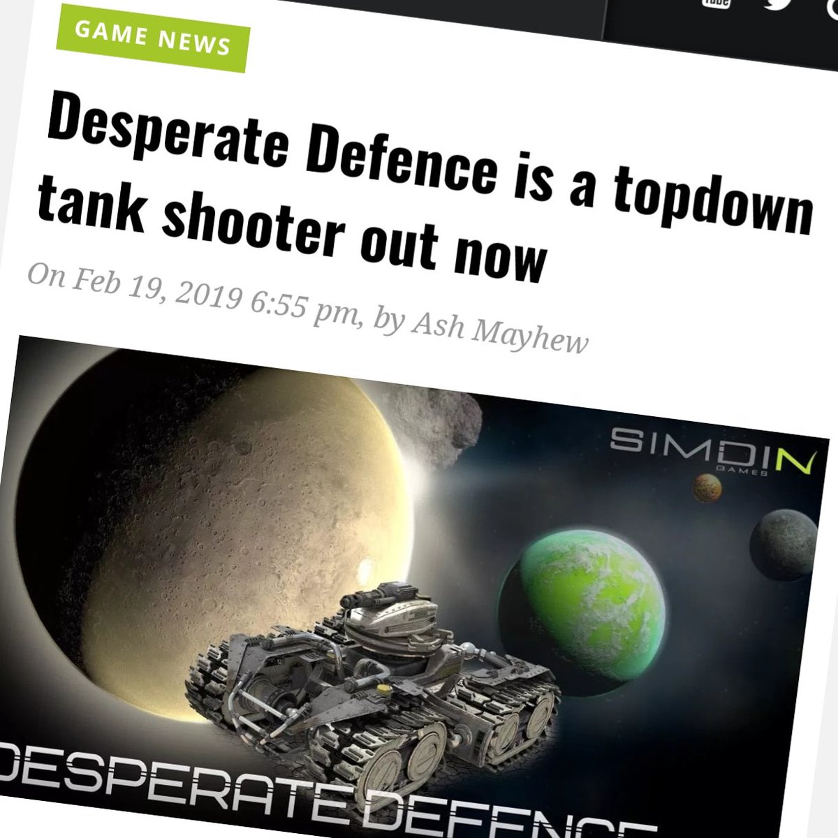 simdingames's tweet photo. First articles about our game are out! It's so great to see it :)
https://t.co/67ZgO0ZfhS
#Androidgames #mobilegames #gamedev
#libgdx #indiedev #indiegame #NEWGAME #gamedesign #AndroidDev #games #GooglePlay #simdin #desperatedefence #gaming #gamingnews #beta #Android https://t.co/23kmrb7XC5